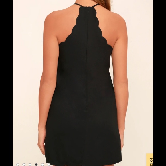 NWOT Lulus Endlessly Endearing Black Minidress 👗 - Picture 2 of 5